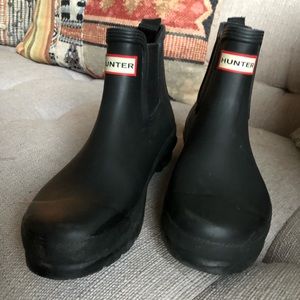 Short Hunter Boots Size 9
